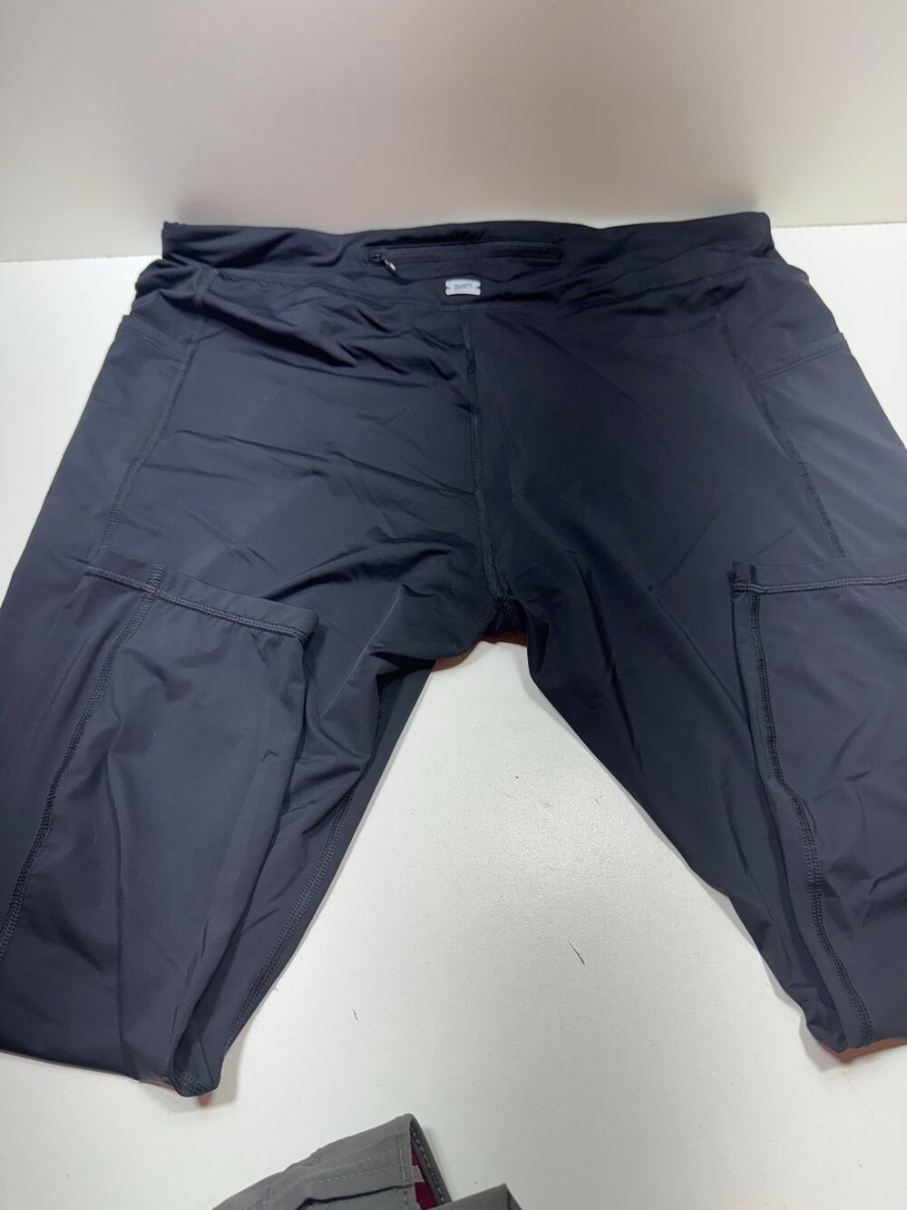 Duluth Trading Co Women’s Capri Leggings Black Sz XL Stretch Activewear Hiking